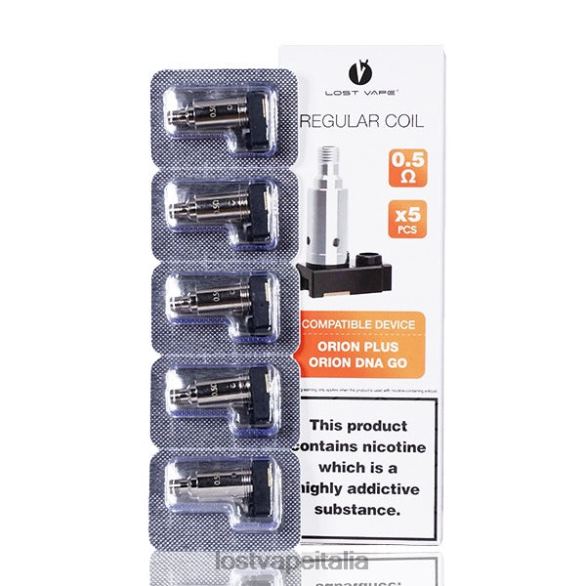 Lost Vape Orion più bobine sostitutive del DNA (confezione da 5) 0,5ohm FTP8B326 Lost Vape Flavors Italia
