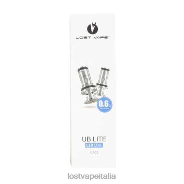 Lost Vape UB Bobine Lite (confezione da 5) Bobina l10 da 0,6ohm FTP8B122 Lost Vape Milano