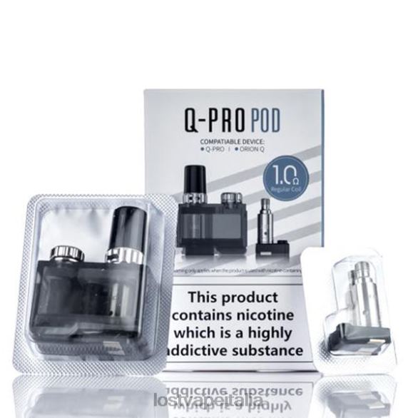 Lost Vape Orion set di capsule q-pro | 1 pod + 2 bobine Bobine da 1,ohm FTP8B405 Lost Vape Contact Italia