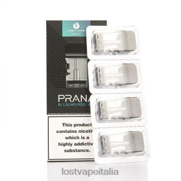 Lost Vape Prana cialde (confezione da 4) r1 1,2ohm FTP8B400 Lost Vape Price