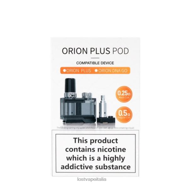 Lost Vape Orion confezione di cartucce plus dna pod | include 2 bobine regolare FTP8B407 Lost Vape Wholesale Italia