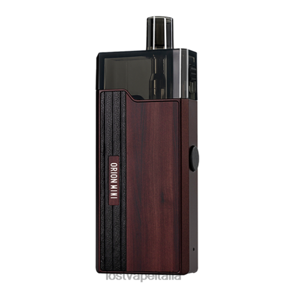 Lost Vape Orion kit mini capsule legno rosso bordeaux FTP8B302 Lost Vape Milano