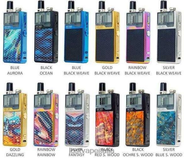 Lost Vape Quest Kit completo del dispositivo orion q pod acciaio inossidabile/stabwood oasi FTP8B480 Lost Vape Price