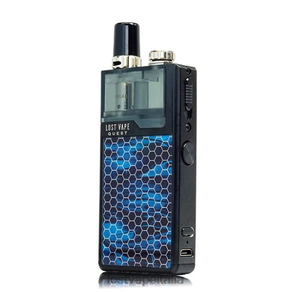 Lost Vape Quest Kit completo del dispositivo orion q pod oceano nero FTP8B469 Lost Vape Near Me