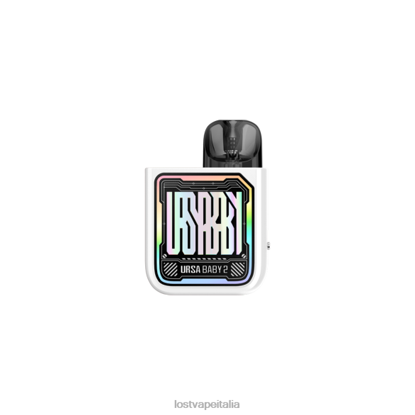Lost Vape URSA Baby 2 kit | sistema a cialde labirinto tecnico bianco/fantasia FTP8B352 Lost Vape Milano