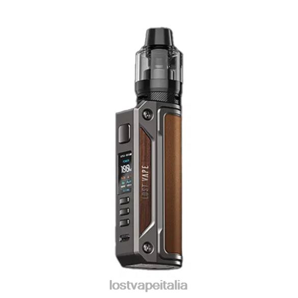 Lost Vape Thelema Kit singolo da 100 W canna di fucile/marrone ocra FTP8B167 Lost Vape Wholesale Italia
