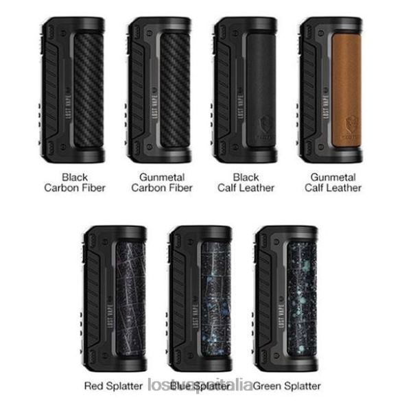 Lost Vape Hyperion dna 100c mod 100w 200w pelle di vitello nera FTP8B394 Lost Vape Customer Service