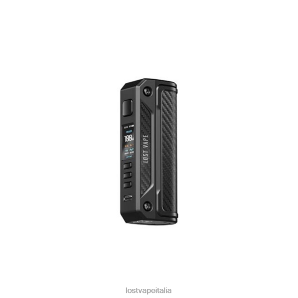 Lost Vape Thelema solo 100w mod nero/fibra di carbonio FTP8B252 Lost Vape Milano