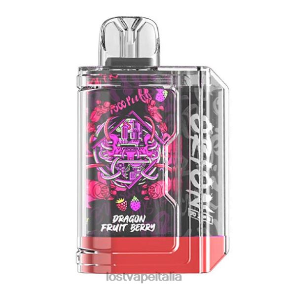 Lost Vape Orion bar usa e getta | 7500 sbuffi | 18 ml | 50 mg bacca del frutto del drago FTP8B64 Lost Vape Customer Service