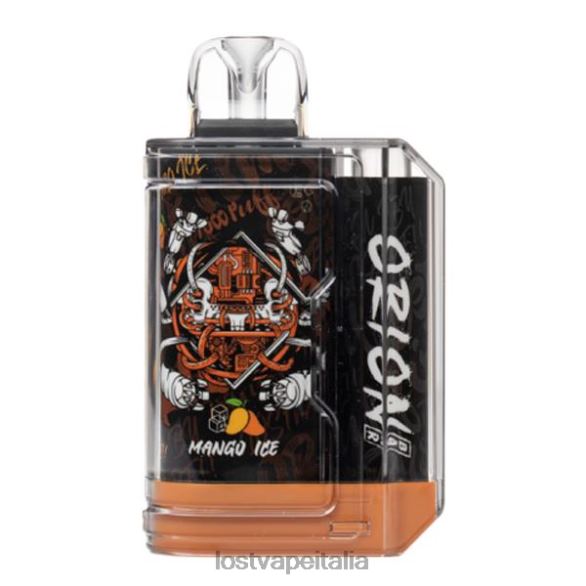 Lost Vape Orion bar usa e getta | 7500 sbuffi | 18 ml | 50 mg ghiaccio al mango FTP8B57 Lost Vape Wholesale Italia