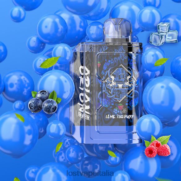 Lost Vape Orion bar usa e getta | 7500 sbuffi | 18 ml | 50 mg ghiaccio blu razz FTP8B82 Lost Vape Milano