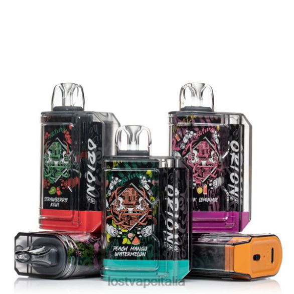 Lost Vape Orion bar usa e getta | 7500 sbuffi | 18 ml | 50 mg ghiaccio del drago nero FTP8B74 Lost Vape Customer Service