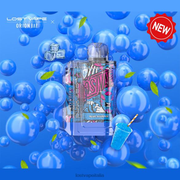 Lost Vape Orion bar usa e getta | 7500 sbuffi | 18 ml | 50 mg sorso blu FTP8B88 Lost Vape Review Italia