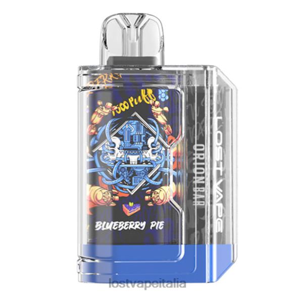 Lost Vape Orion bar usa e getta | 7500 sbuffi | 18 ml | 50 mg torta di mirtilli FTP8B63 Lost Vape Pods Near Me