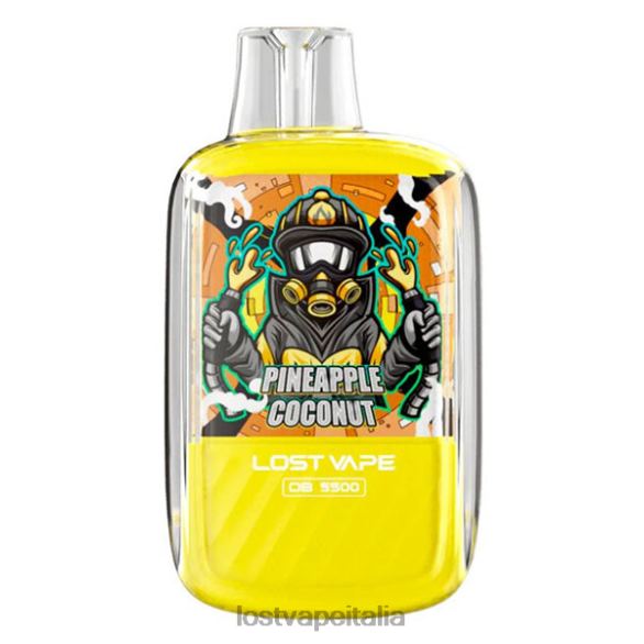 Lost Vape Orion ob5500 5500 erogazioni 14ml 50mg monouso cocco all'ananas FTP8B104 Lost Vape Customer Service