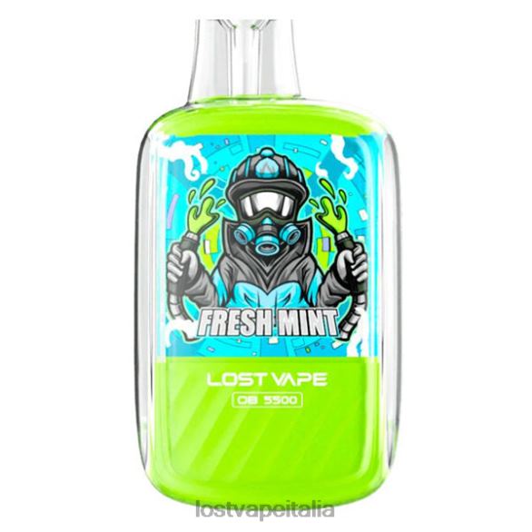 Lost Vape Orion ob5500 5500 erogazioni 14ml 50mg monouso menta fresca FTP8B101 Lost Vape Italia
